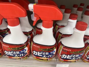 ホームセンターで買いやすい塩素系カビ取り剤|黒カビ対策に